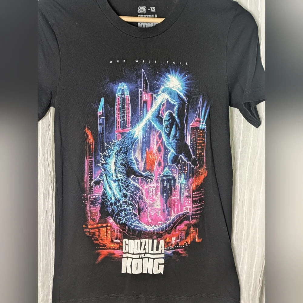 🖤Black Godzilla vs. Kong Graphic T-Shirt - Picture 4 of 6